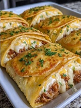 Loaded Cheesy Pocket Tacos Recipe