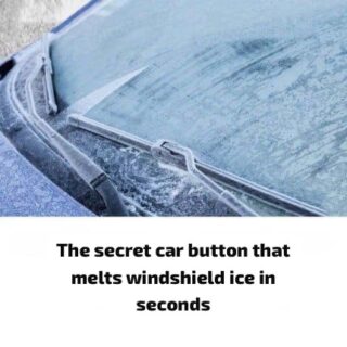 The secret car button that melts windshield ice in seconds