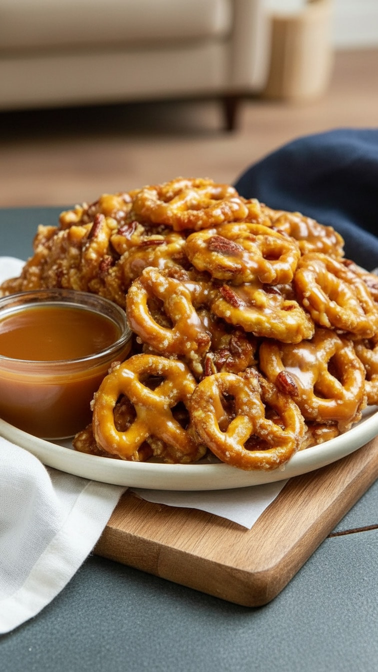 Butter Toffee Pretzels