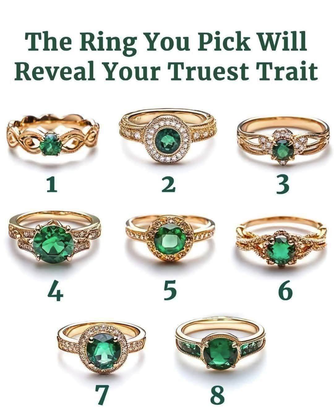 Pick Your Ring and Discover What It Says About You