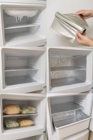 Aluminum Foil in the Freezer: A Simple Money-Saving Tip