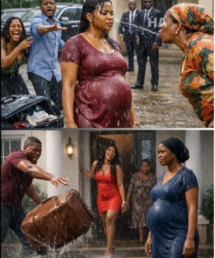 Unaware His Pregnant Wife Was A Trillionaire Boss’s Daughter, He Threw Her Luggage Into The Rain…