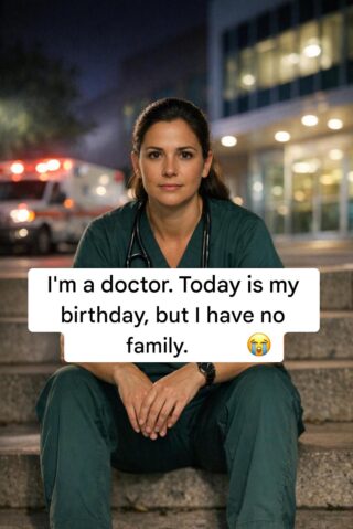 After another long shift, I sat for a moment on the hospital stairs to catch my breath. Inside, life doesn’t stop: sirens, hallways, urgent decisions, families waiting for news. Outside, the silence feels different, heavier. Today I helped people I don’t even know get back home. I saw hugs of relief and tearful goodbyes. And when it was my turn to be remembered, my phone went blank. No messages, no calls. Just the screen on and the night. I’m not looking for applause. I chose this profession and I’m proud of it. But birthdays make it clear what’s missing: sometimes you take care of everyone and, in the end, there’s no one to ask if you got home safe. What would you say to someone celebrating their birthday alone today?