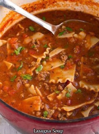 Lasagna Soup