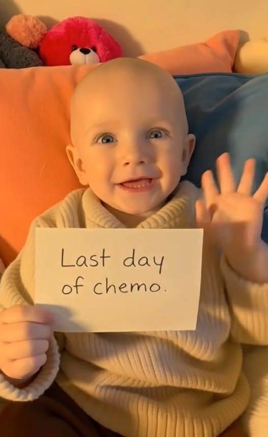 💛✨ Last Day of Chemo — And Her Eyes Are Shining Again 🌈💖