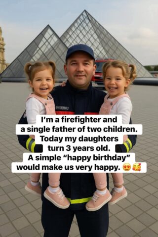 🔥👨‍🚒 A Firefighter’s Greatest Fight: Love That Burns Brighter Than Any Flame 💖👧👧