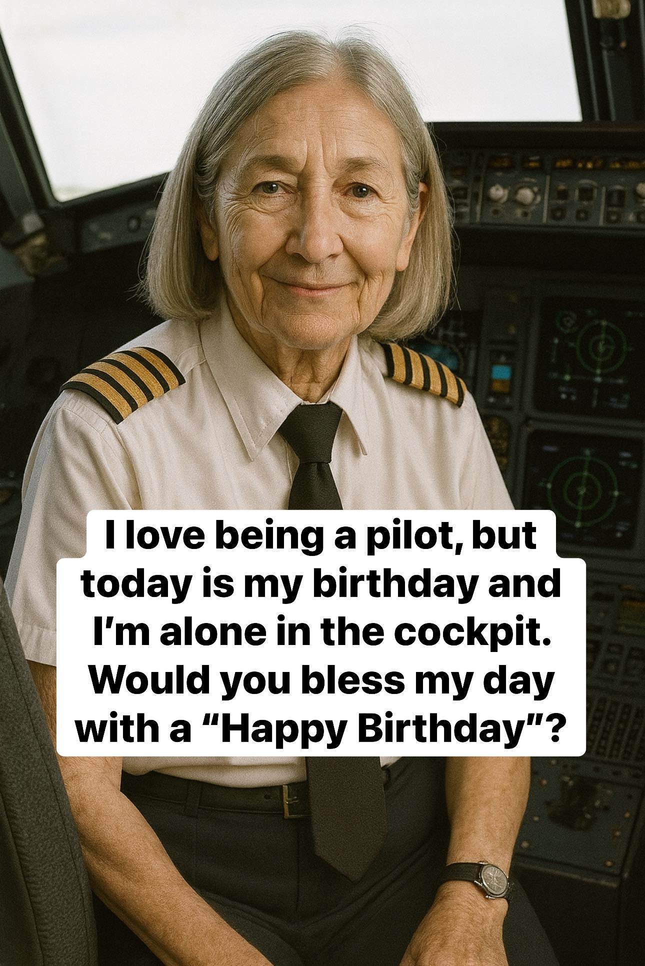 ✈️🌅 Another Year Above the Clouds — A Birthday Written in Silence 🌅✈️