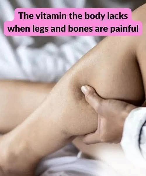 🦴 Could Your Leg & Bone Pain Be a Sign of Vitamin Deficiency? What You Should Know