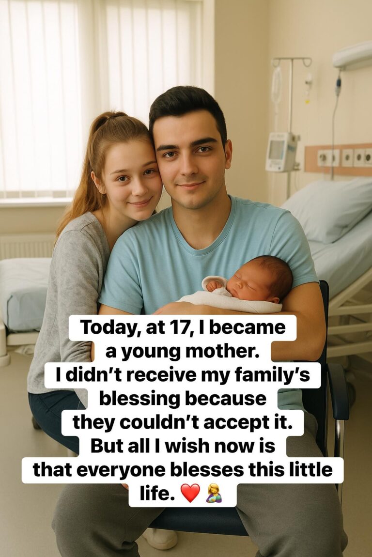 🌟 “17, Scared… but Chosen: A Young Mother’s Miracle” 🌟