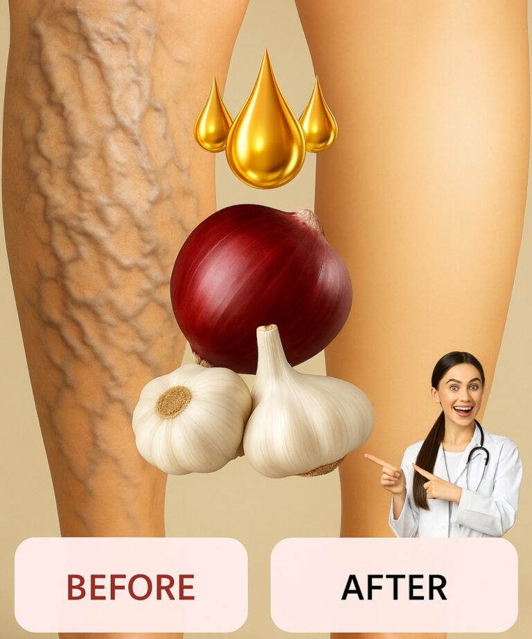 Natural Ways to Support Varicose Veins with Garlic and Onion: A Gentle Home Approach