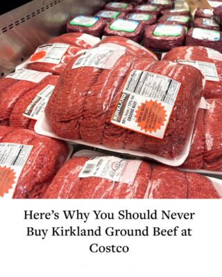 Reasons to Think Twice Before Buying Kirkland Ground Beef at Costco