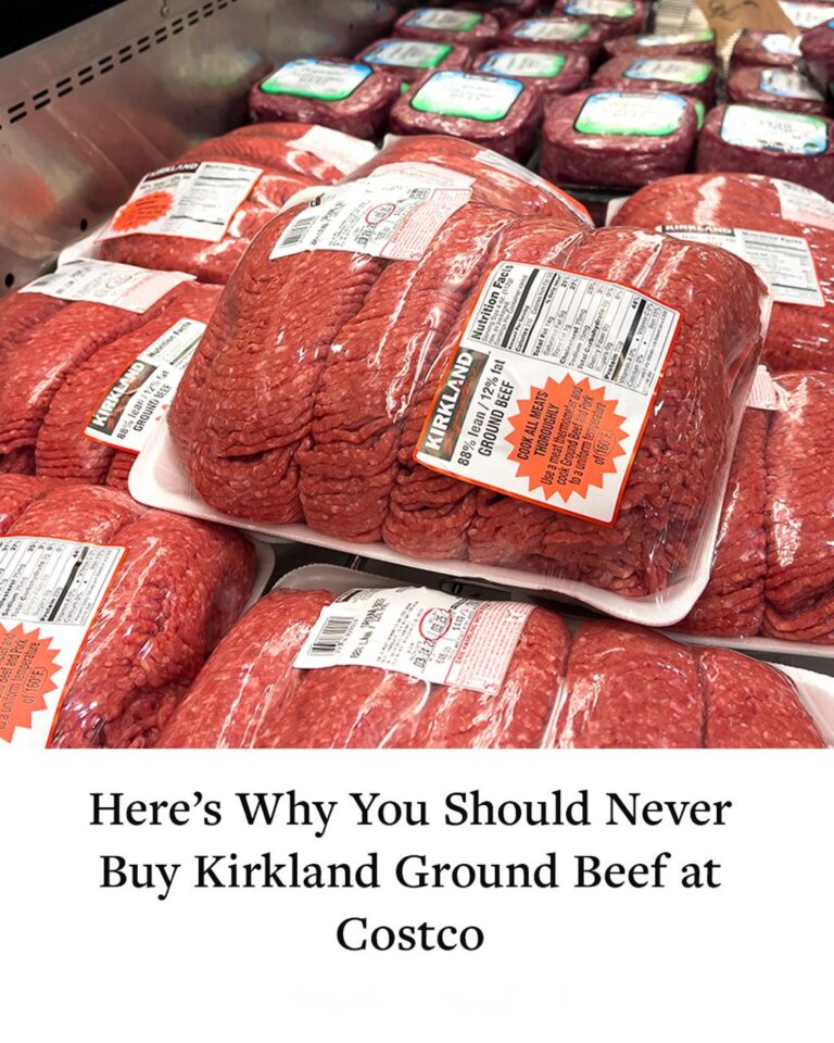 Reasons to Think Twice Before Buying Kirkland Ground Beef at Costco