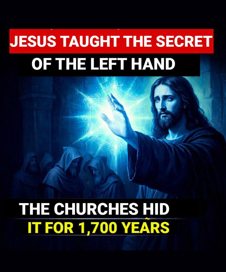 The secret of the left hand that Jesus taught (and why he was silenced) … See more