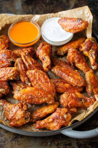 Crispy Baked Chicken Wings