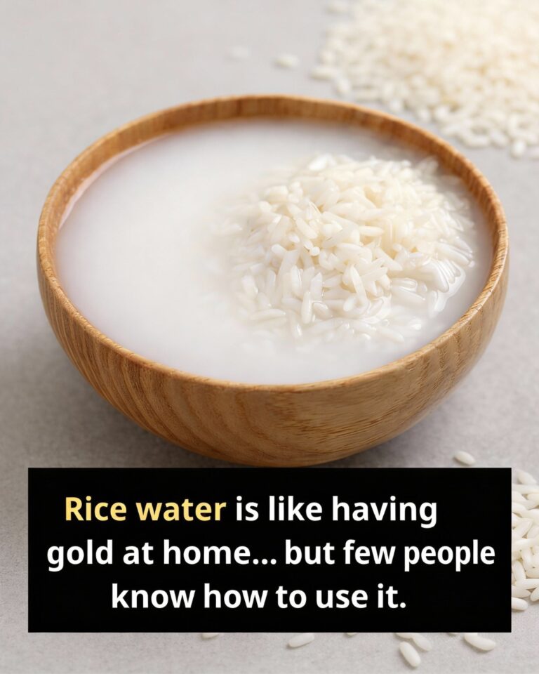Rice Water: The Hidden “Liquid Gold” You’re Pouring Down the Drain Every Day