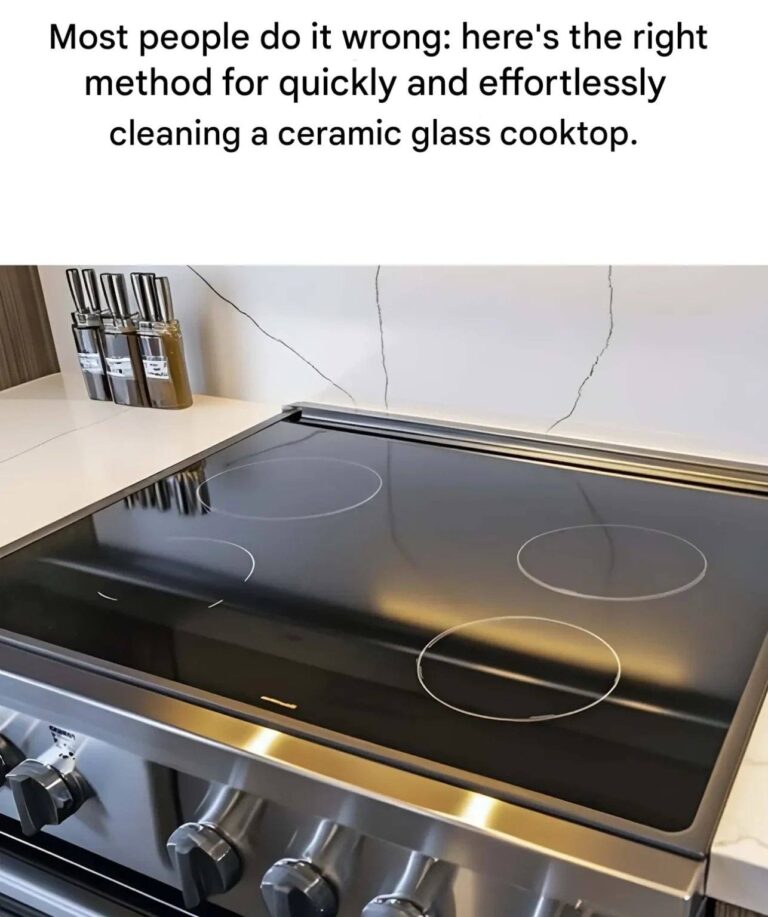 How to effectively clean ceramic glass cooktops without scratching them