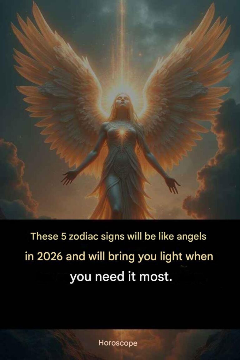 These 5 zodiac signs will be like angels in 2026 and will bring you light when you need it most.