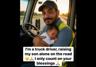 💙🚚 A Father Driving with His Heart 🚚💙