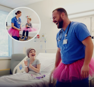 🩰💖 A Pink Tutu of Hope — When Kindness Became Healing 💖🩰