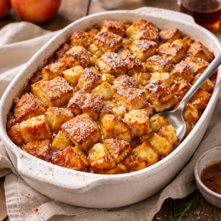 Soft Cinnamon Apple Breakfast Bake