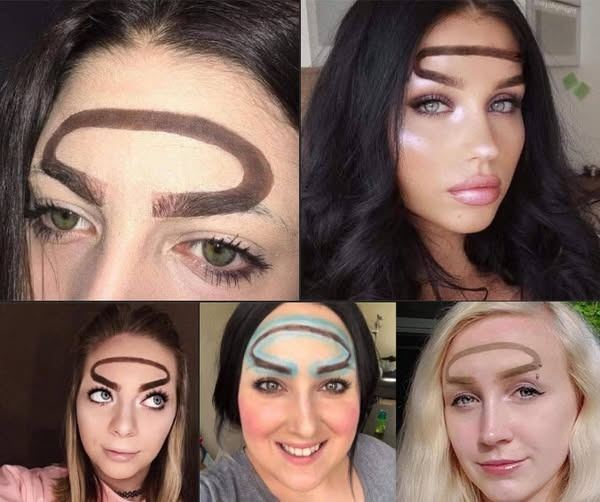 Halo Brows: The New Beauty Trend That’s Playful, Loopy, and Bold