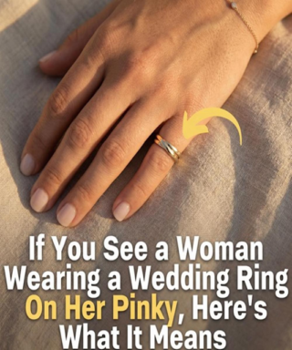 If You See a Woman Wearing a Wedding Ring on Her Pinky, Here’s What It Can Mean 👇👇