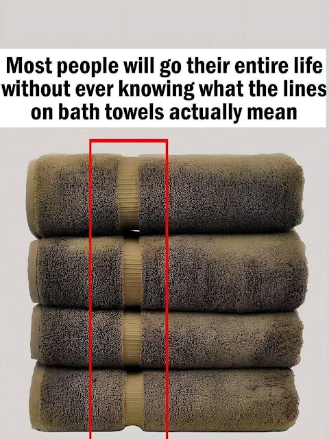 Here’s What the Lines on Bath Towels Actually Mean