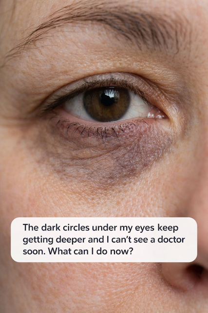 r what to do if your dark circles are getting worse and you can’t see a doctor immediately. This guide covers causes, prevention, home remedies, lifestyle changes, and makeup or skincare strategies.