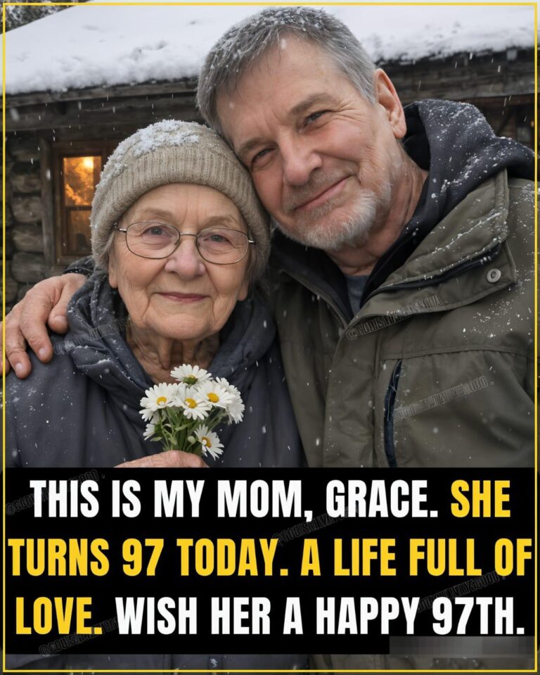🎉🌷✨ Today we celebrate a true treasure — my beautiful mom, Grace ✨🌷🎉