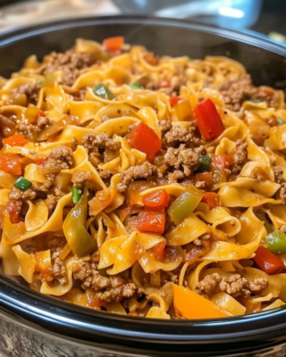 Slow Cooker Italian Drunken Noodle: A Rich, Rustic Comfort Dish Worth the Wait