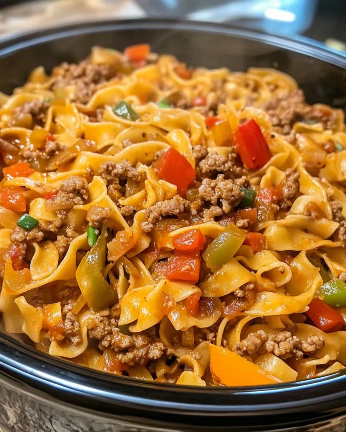 Slow Cooker Italian Drunken Noodle: A Rich, Rustic Comfort Dish Worth the Wait