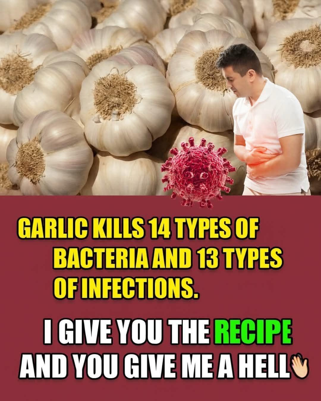 Garlic to Fight Bacteria and Infections: The Most Powerful Natural Antibiotic