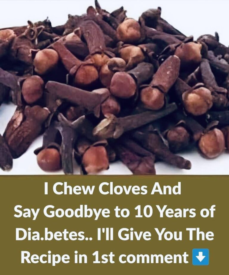 I Chew Cloves And Say Goodbye to 10 Years of Diabetes.. I’ll Give You The Recipe