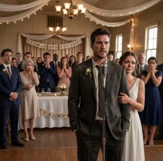 I married a homeless man everyone mocked and laughed at during the entire wedding… but when he took the microphone and spoke, he revealed a truth that no one could have expected and left the whole room in tears and sh0ck…