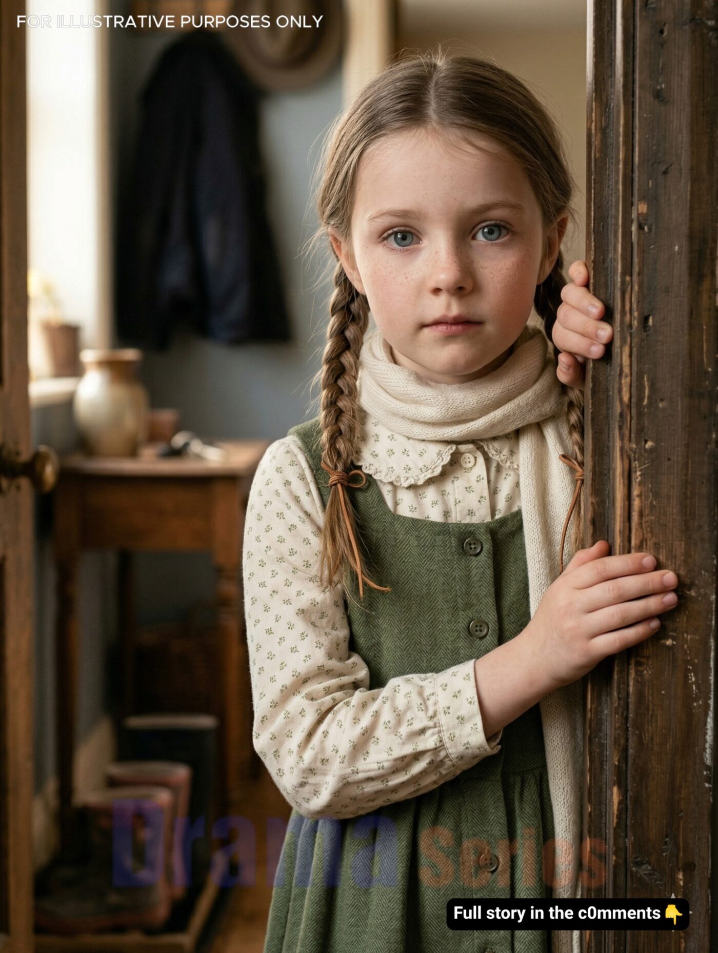 She pretended to be sick to skip school… but what she discovered that afternoon at home saved her mother’s life.  That morning began with a lie.  A small one.  The kind of twelve-year-old tells without thinking about the consequences.  Valeria stayed under her blanket, pretending to be sick. When her mother, Carmen, came in, she whispered, “Mom… my head really hurts. I don’t think I can go to school today.”  Carmen’s tired eyes filled with worry. She touched Valeria’s forehead and said softly, “You don’t feel hot…”  Valeria turned away. “I barely slept… I feel dizzy.”  Carmen hesitated. She was already dressed for work, and being late was not an option. As a single mother working at a cosmetics store in Plaza Galerías, every hour mattered.  Still, her daughter mattered more.  “Alright,” she sighed. “You stay home. Rest. I’ll make you some soup.”  After Carmen left, Valeria threw off the blanket with a grin.  “I did it,” she whispered.  She wasn’t sick at all. She just wanted to avoid her math exam. Instead of studying, she had wasted the weekend watching videos, and now she had a free day.  She grabbed snacks, turned on the TV, and enjoyed the silence of the empty apartment. But by noon, exhaustion caught up with her, and she fell asleep on the couch.  Then suddenly—  Click.  The sound of a key turning in the lock.  Valeria’s eyes flew open. She looked at the clock.  1:03 PM.  Her mother was not supposed to be home.  A chill ran through her. Without moving, she pulled the blanket up and shut her eyes, leaving only a tiny slit to see through.  The door opened.  Someone stepped inside.  It wasn’t her mother.  It was her aunt, Leticia.  But something was wrong.  Leticia was always loud, cheerful, and impossible to ignore. Today, she moved like a shadow, dressed entirely in black, her steps quiet, her eyes sharp and cautious.  When she noticed Valeria on the couch, she froze.  Valeria forced herself to breathe slowly, pretending to be asleep.  After a moment, Leticia relaxed.  Then she reached into her purse and pulled out a small velvet-wrapped bundle.  Valeria’s chest tightened.  Leticia walked to the coat rack, where Carmen’s beige coat still hung, and slipped the bundle into the right pocket. She pressed it down, adjusted the fabric, and stepped back as if nothing had happened.  Valeria felt cold all over.  Then Leticia took out her phone, dialed a number, and said in a low voice:  “It’s done.”  A pause.  “You can call the police tonight.”  Another pause.  “My foolish sister won’t suspect a thing… and we’ll be safe.”  Valeria’s heart nearly stopped… FULL STORY in the first c0mment 👇💬👇