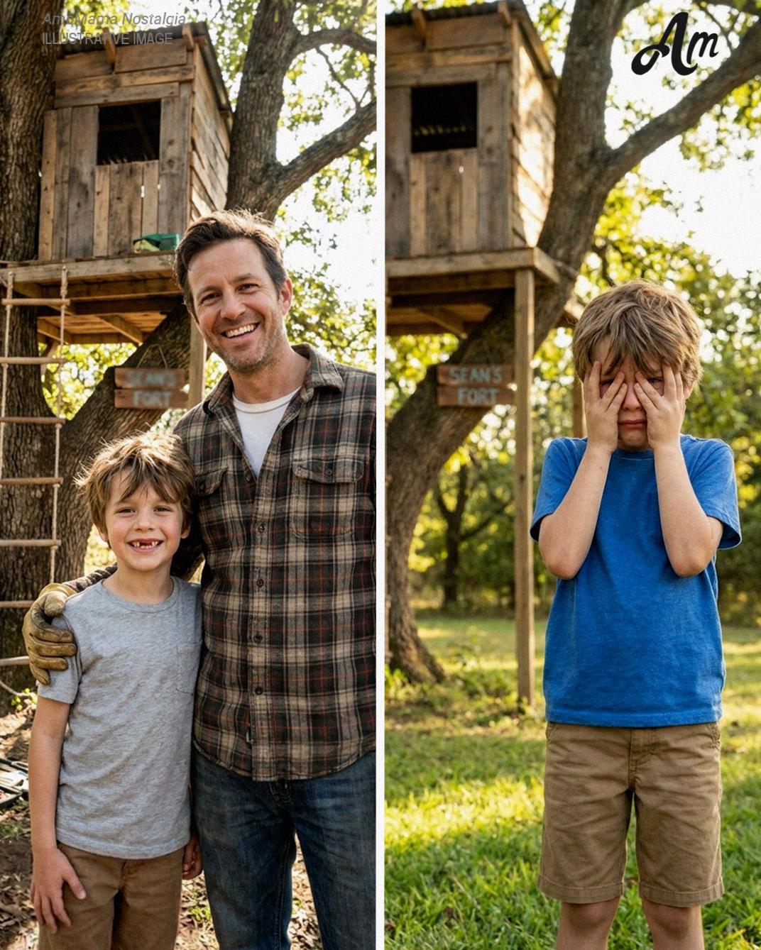 My Eight-Year-Old Kept Vanishing in His Treehouse for Hours – Until I Heard a Voice That Sounded Like My Late Husband