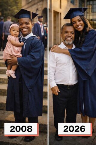 My Dad Raised Me Alone After My Birth Mother Left Me in His Bike Basket at 3 Months Old – 18 Years Later She Showed up at My Graduation