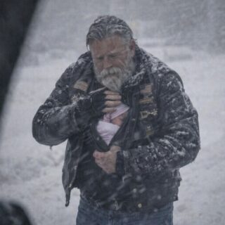 Old Biker Carried Abandoned Heart Baby Through Blizzard When Everyone Else Gave Up