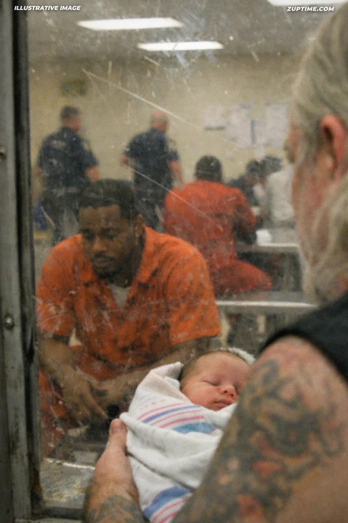 Biker Brought My Baby To Prison Every Week For Three Years When I Had No One Left