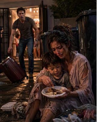 YOU CROSSED AN OCEAN TO GIVE YOUR WIFE A BETTER LIFE—THEN YOU FOUND HER EATING FROM THE TRASH BEHIND THE HOUSE YOUR BROTHER BUILT WITH YOUR MONEY