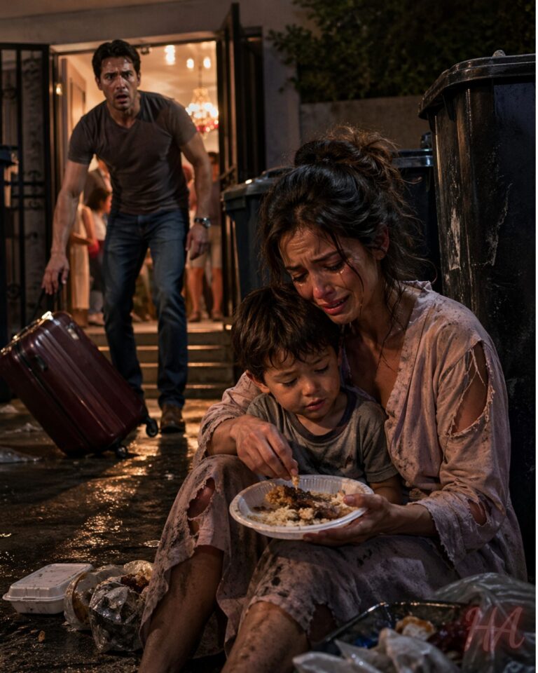 YOU CROSSED AN OCEAN TO GIVE YOUR WIFE A BETTER LIFE—THEN YOU FOUND HER EATING FROM THE TRASH BEHIND THE HOUSE YOUR BROTHER BUILT WITH YOUR MONEY
