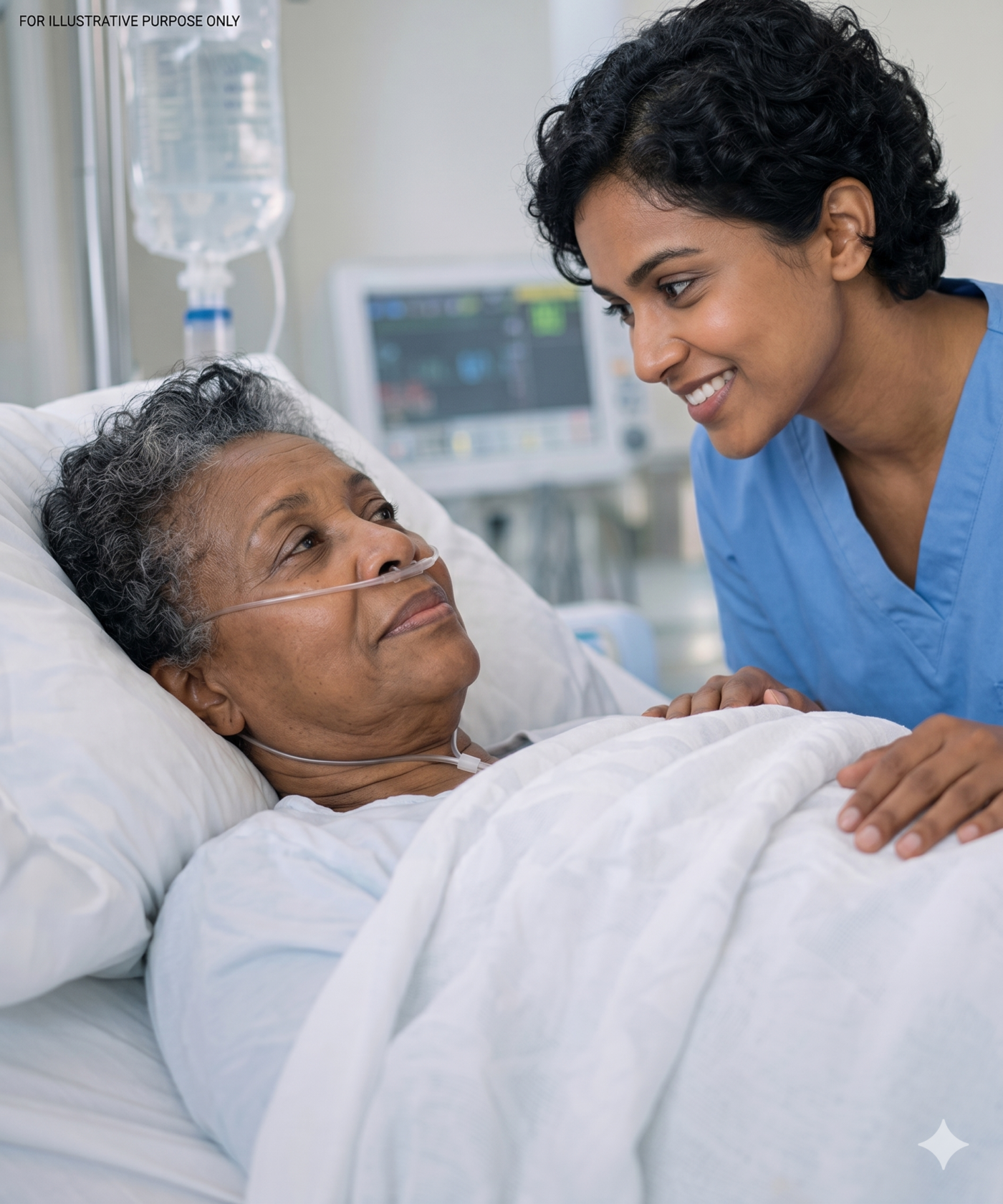 When doctors informed him that his wife had only a few days left, he bent over her hospital bed and, masking his satisfaction with a cold smile, murmured
