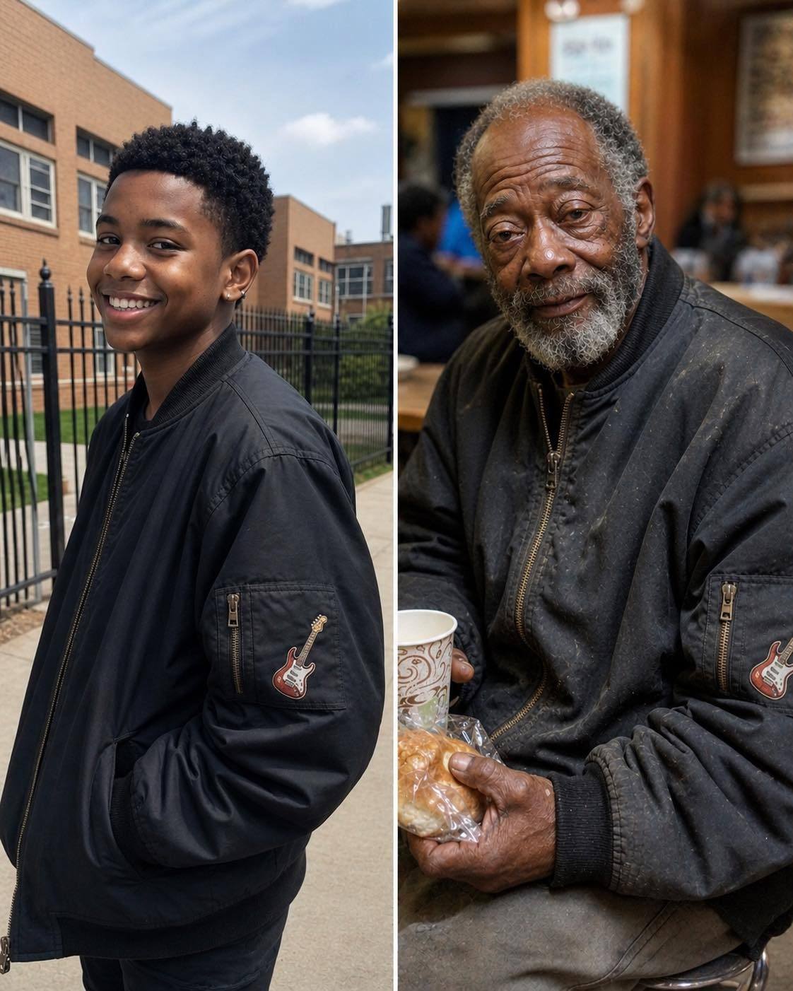I Saw a Homeless Man Wearing My Missing Son’s Jacket – I Followed Him to an Abandoned House, and What I Found Inside Made Me Nearly Collapse