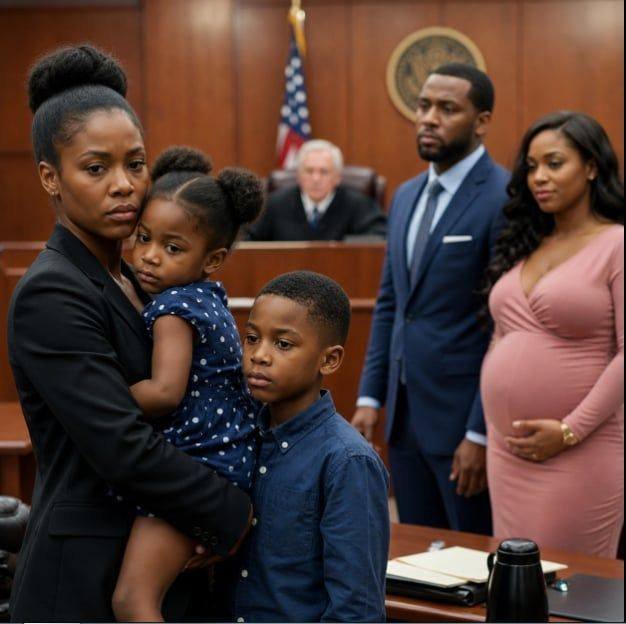Five minutes after signing the divorce papers, my ex-husband called his pregnant mistress and whispered to her: “Your son will carry our last name. »